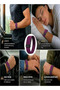 Whoop 5.0 Nylon Band, Adjustable Stretch Sport Band Replacement with Secure Quick-Clip Hardware, Breathable Athletic Wristband for Men and Women - Berry with Black Holder - 7