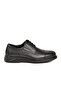 Black Genuine Leather Men's Casual Shoes - 2