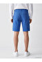 Nevavm Regular Fit Men's Jean Shorts with Difference - 4