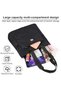 Tote Bags for Women, Waterproof Nylon Shoulder Bag, Large Capacity Lightweight Handbag for School Gym Workout Shopping Travel Daily Use - 4