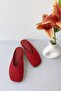Genuine Leather Women's Knitted Slippers |   Mole - 2