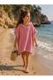 Baby / Child Poncho / 4 Layers with Shepherd Stitching & Muslin - Pink - 4