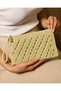 Beige Hand Knitted Paper Thread Women's Clutch Bag - 2