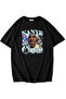Unisex Oversized T-Shirt Kanye Printed Black