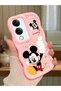 Vivo Y19 Compatible Case Camera Protector Pink Silicone Couple Phone Case Cute Pattern
