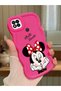 Redmi 10A Compatible Case Camera Protector Red Silicone Couple Phone Case Cute Pattern