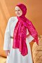 Riva Shawl Tencel Floral Dark Pink - 2