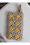 Handcrafted Knitting Wallet Lined with Zipper 20Cm/12Cm - 5