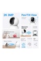TC71 2K 3 MP Home Security Camera, White - 8
