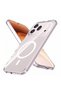 Honor 600 Pro 5g Case Magsafe Compatible Non-Yellowing Crystal Hard Cover Transparent - 3