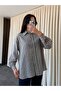 Gray Striped Modal Shirt - 2Y5298 - 4