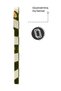 iPhone 14 Pro Max Olive Checker Protect Slim Glossy Full Covering Print Camera Protected Phone Case - 4