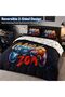 Boys Kids Gaming Bedding Gamepad Gamer Double Duvet Cover Sets with Zipper 200x200 CM - 4