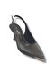 Desire 550-26 Printed Shiny Nubuck Stone Thin Heel Women's Stiletto (8cm)