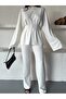 Premium Quality Modal Fabric Suit with Pleated Details - 7