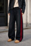 Vintage Stripe Detailed Baggy Jeans - 2