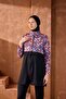 Starinci Anatolian Patterned Full-Coverage Hijab Swimsuit - Full Zipper Set of 4