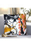 Japanese Anime Style Throw Pillow 45 × 45 cm – Soft Square Decorative Cushion for Sofa & Bedroom