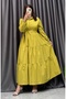 Shirt Collar Long Dress - 2