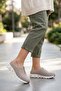 H5204 Missy Women's Memory Foam Sabo Slippers Beige - 2