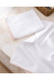 Aveline 2-Pack 100% Cotton Crochet Hand Towels - White/Powder - 30X40 cm - 4