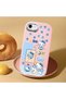 Pink Silicone Case with Shock-Absorbing Camera Protections Compatible with iPhone 7/8/Se 2020 2022 - 3