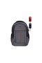 Unisex Waterproof Daily Backpack with Pockets
