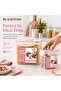 Plastic Food Storage Container Set, 2 PC with Locking Lids, 1.1L + 2.5L, Leakproof Containers - 5