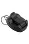 Multifunctional Car Sunglasses Holder Clip Black Scratch Resistant Cushioned Interior Organizer - 2
