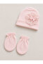 Lace Detailed Baby Romper Set - 3