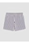 Lcw Kids Ecru Printed Girls' Shorts Set - 5
