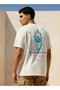 Men Regular Fit Crew Neck Short Sleeve Printed T-shirt - 5