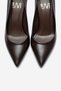 Moriel Brown Skin Genuine Leather Women's Heeled Shoes - 2