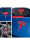 Set of 8 Custom Cut Logo Stickers for Tesla Model Y Steering Wheel Front Rear Rims and Sensors - 3