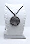 3.5 cm Plate Black Color Double Sided Ayetel Kursi Engraved 60 cm Thick Doc Chain 316L Stainless Steel Necklace - 6