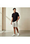 Men Short Sleeves Johnny Collar Polo T-shirt - 3