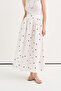 Gathered Detailed Poplin Skirt - 2