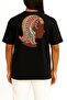 Oversized Virgo Zodiac - Astrology Pocket and Back Design Unisex T-Shirt - 4