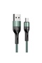 Cablu U55 USB-A la Micro USB, 1m, Verde