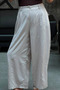 Women's Modal Fabric Stone Embroidered Elastic Waist Palazzo Shalwar Trousers Sun398 - 5