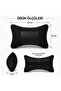 2-Pack Auto Neck Pillow Ergonomic Car Seat Neck Support Pillow Black - 5
