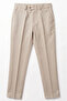 Boy's Beige Vest Suit with Bow Tie Wedding Birthday Eid Circumcision Special Occasion Set 1-12 Years - 5