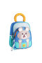 Relaxion 1704 Blue Boy's Kindergarten Nursery Backpack with Teddy Bear Figure - 3