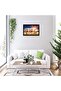 Vastu Runing Seven Horses Painting With Frame 13 Inches X 10 Inches (Style 5) - 3
