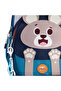 Relaxion 1704 Navy Blue Boy's Kindergarten Nursery Backpack with Teddy Bear Figure - 3