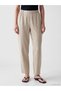 Trendlucky Women's Trousers with Elastic Waist and Difference in Color - 2