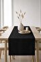 Organic Raw Linen Table Runner 40X150 cm - Buldan Woven Linen Decorative Tablecloth - 2