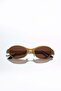 Strata Antique Gold Brown Sunglasses - 4