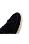 Suede Leather Men's Casual Shoes Navy Blue - 6