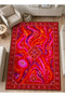 Sdt Mixed Patterned Modern Woven Base Decorative Carpet Sdtamor1183 - 2